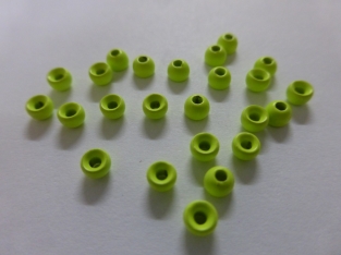 Tungsten Fluo Yellow Bead 3,3 mm